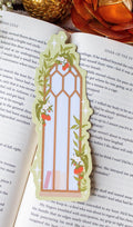 Meaggie Moos Strawberry Arched Window Die-Cut Bookmark