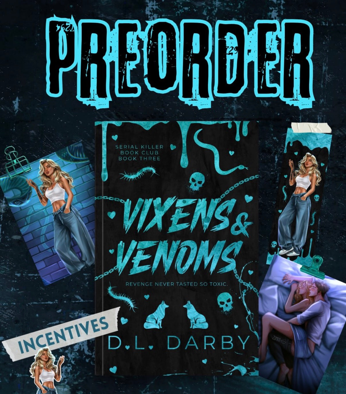 Pre-Order • Vixens & Venoms • D.L. Darby