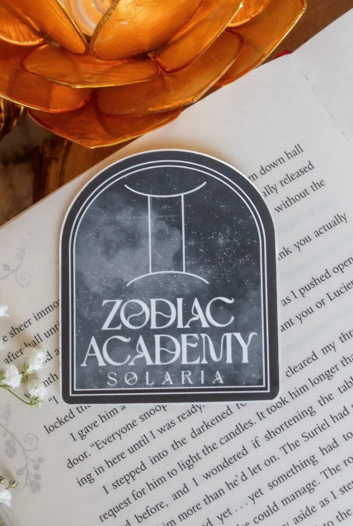 Meaggie Moos Zodiac Academy Sticker | Solaria Arch