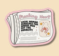 Breaking News Sticker