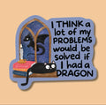 If I Had a Dragon Sticker
