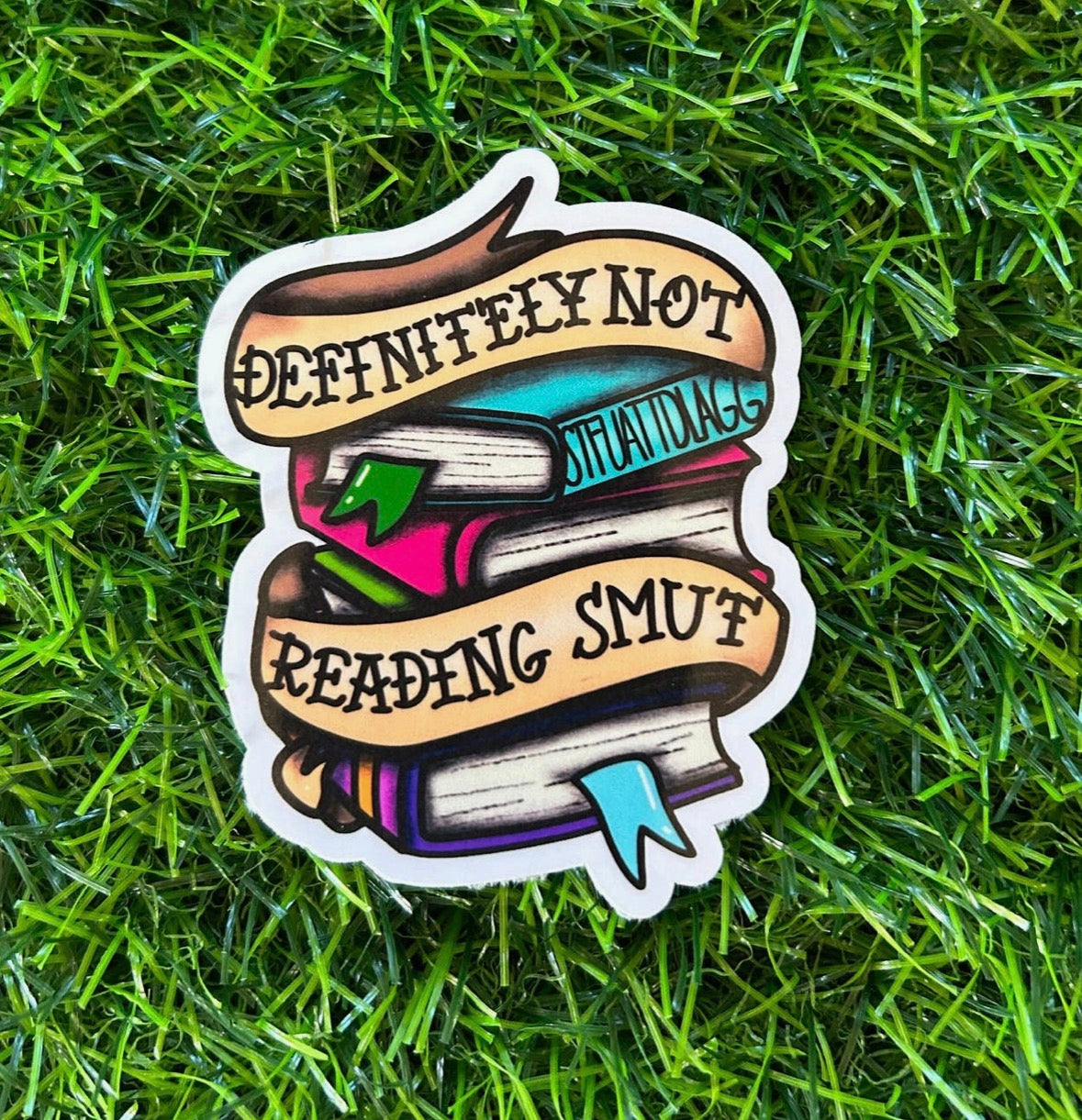 Definitely Not Reading Smut • Sticker