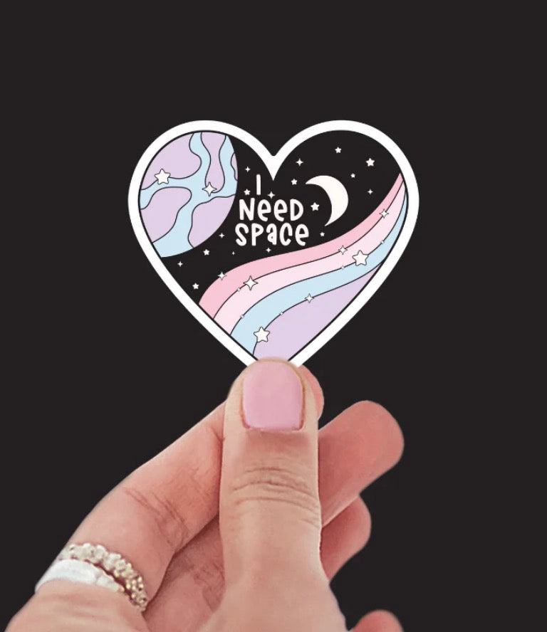 I Need Space Sticker