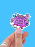 Toaster Bath Sticker