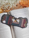 Dark Academia Bookshelf Bookmark