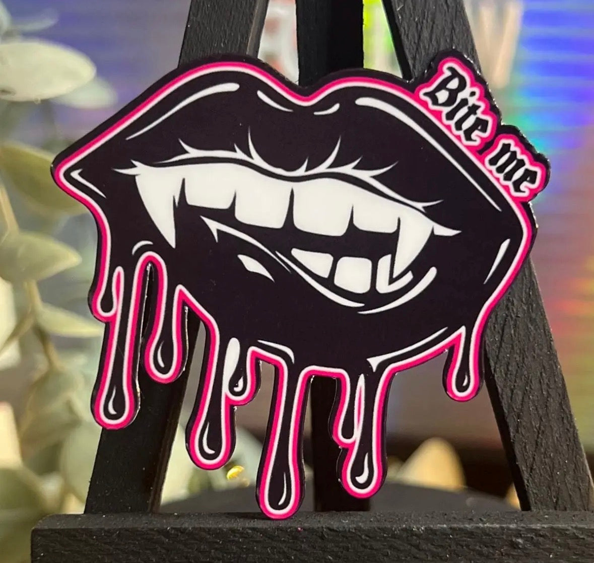 Bite Me Sticker