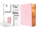 The Jesus Bible, NIV Edition, Leathersoft over Board, Pink, Comfort Print