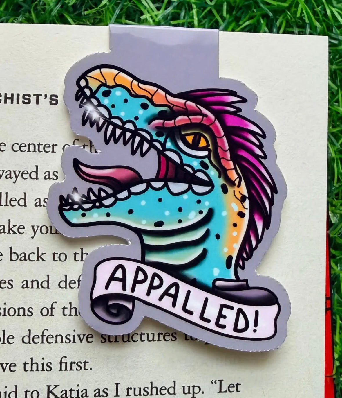 Mongo is Appalled! • Magnetic Bookmark