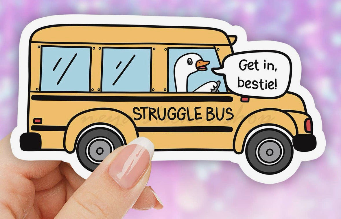 Struggle Bus • Sticker