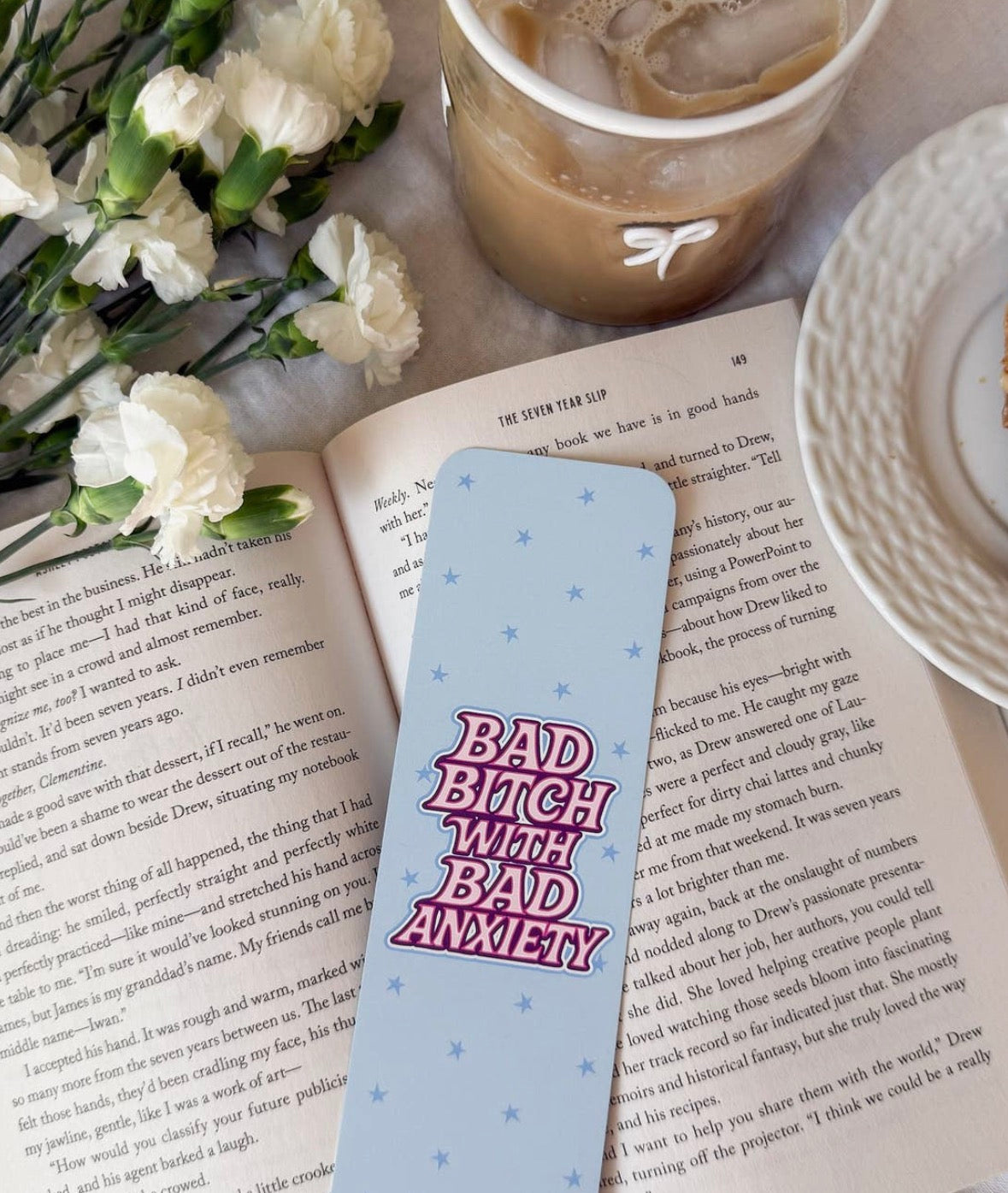 Bad Bitch with Bad Anxiety Bookmark