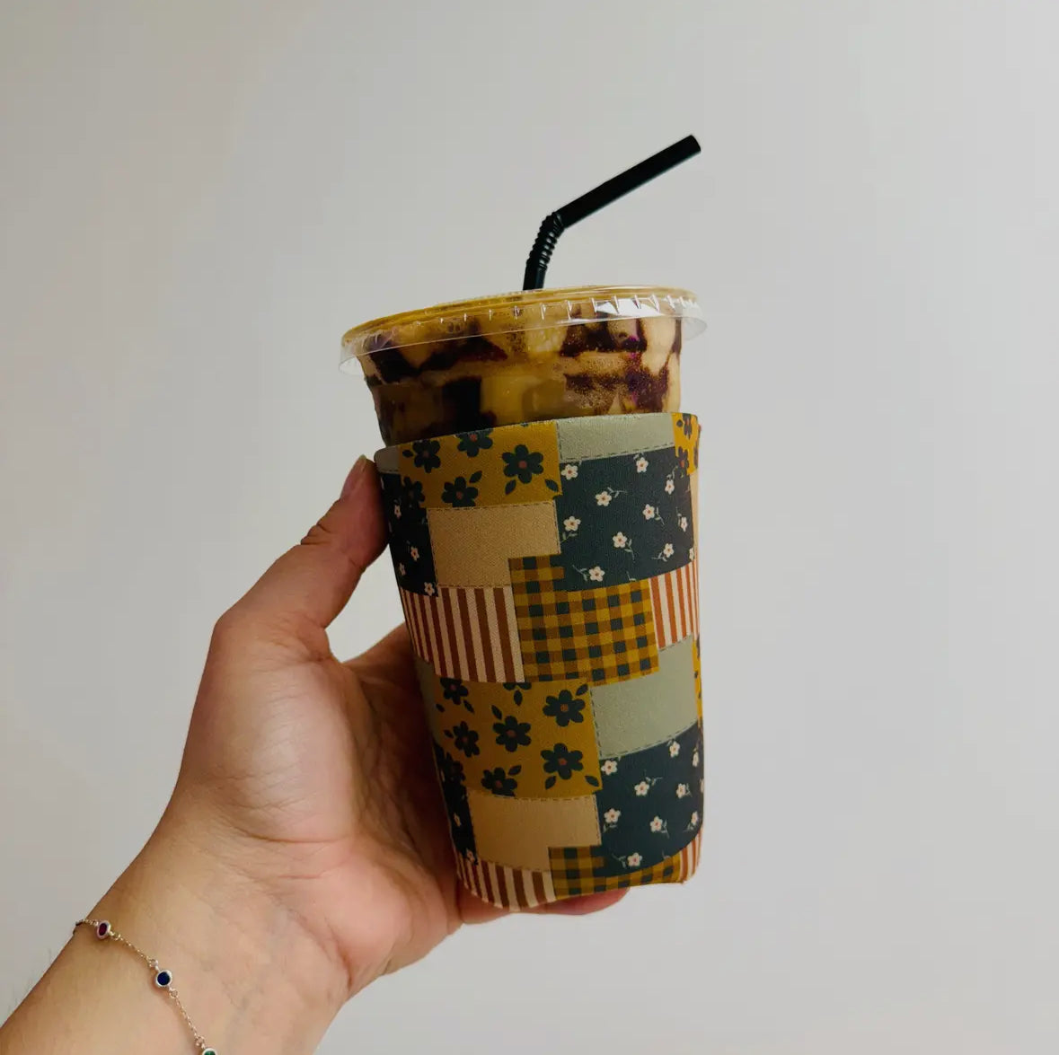 Moody Quilted Iced Coffee Sleeve