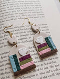 Coffee Shop Book Earrings