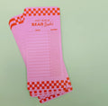 Hot Girls Read Books Book Tracker Bookmark