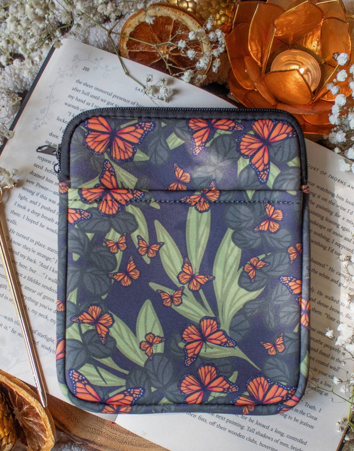 Butterfly Garden Kindle Sleeve