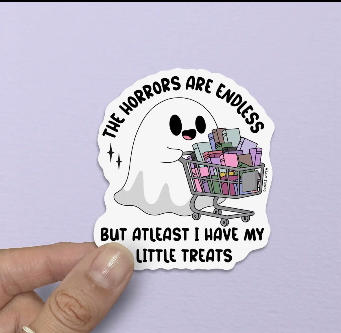 The Horrors are Endless Sticker