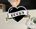 Books Neo-Traditional Sticker