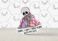 Sorry, I Can’t I Have Plans With My Cats Sticker