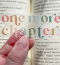 One More Chapter Waterproof Sticker | 3" x 1.4"