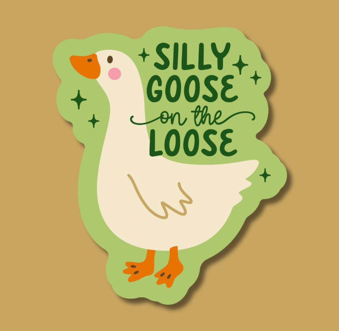 Silly Goode on the Loose Sticker