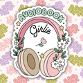 Audiobook Girlie Sticker