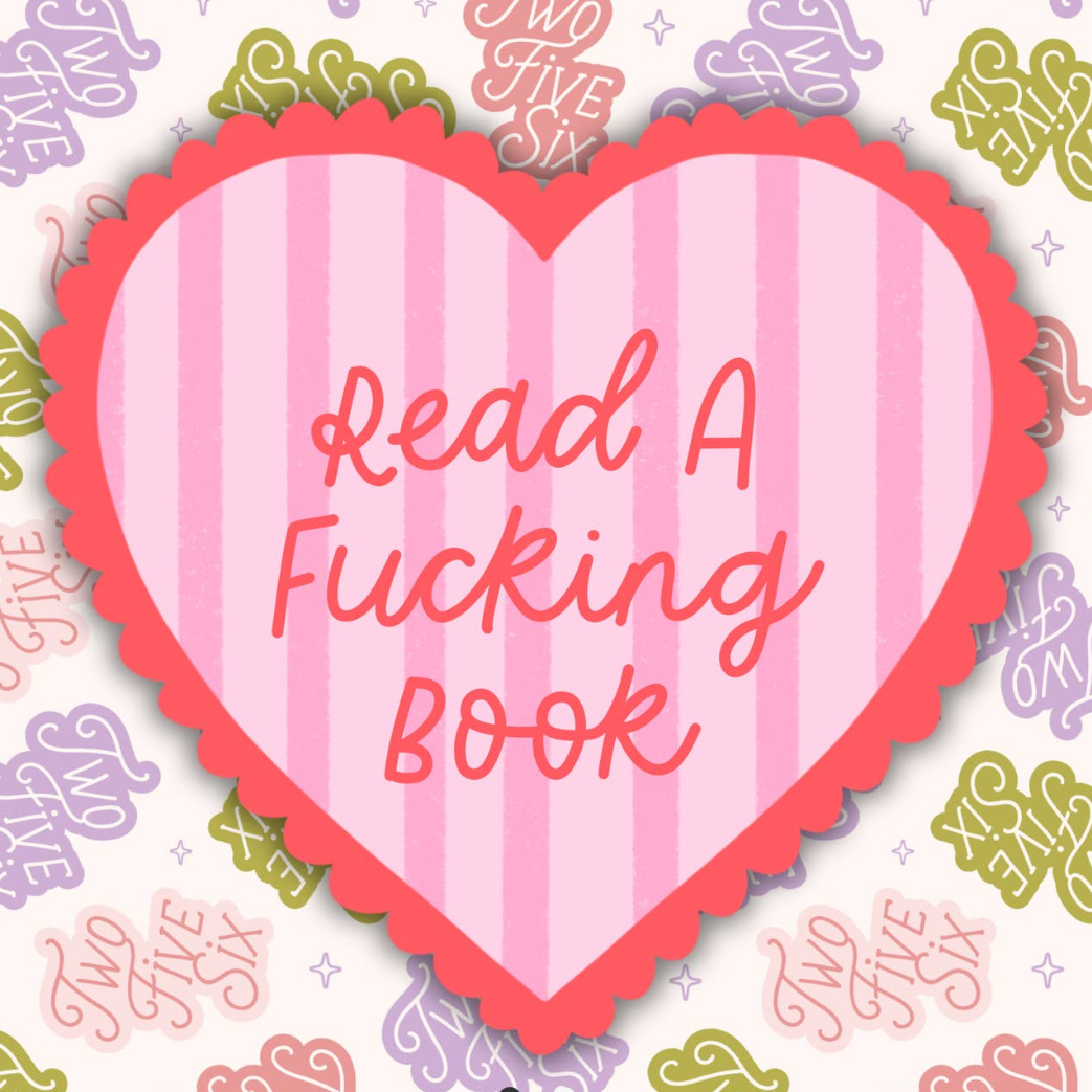 Read A Fucking Book Sticker