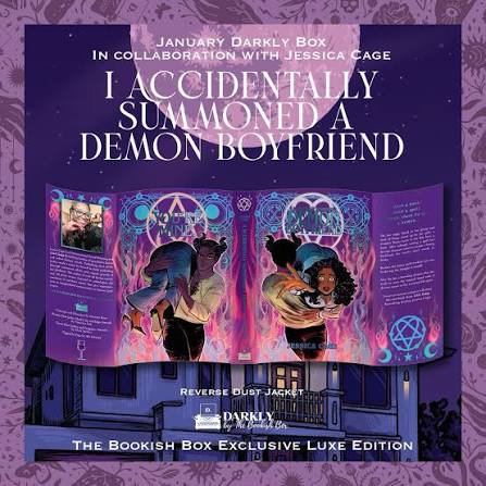I Accidentally Summoned a Demon Boyfriend (The Bookish Box Exclusive Luxe Edition) | Jessica Cage | Pre-loved