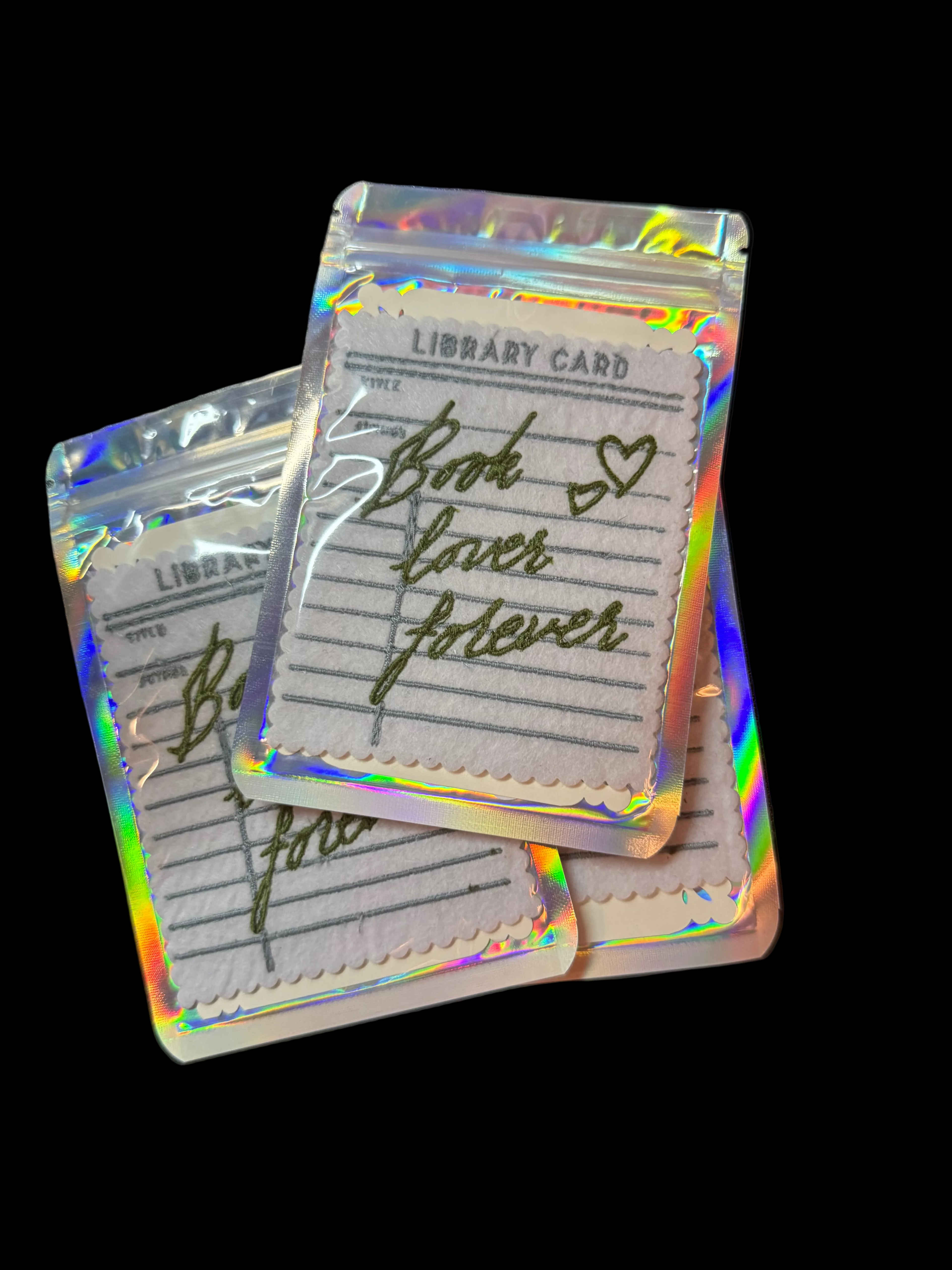 Book Lover Forever Iron-On Patch
