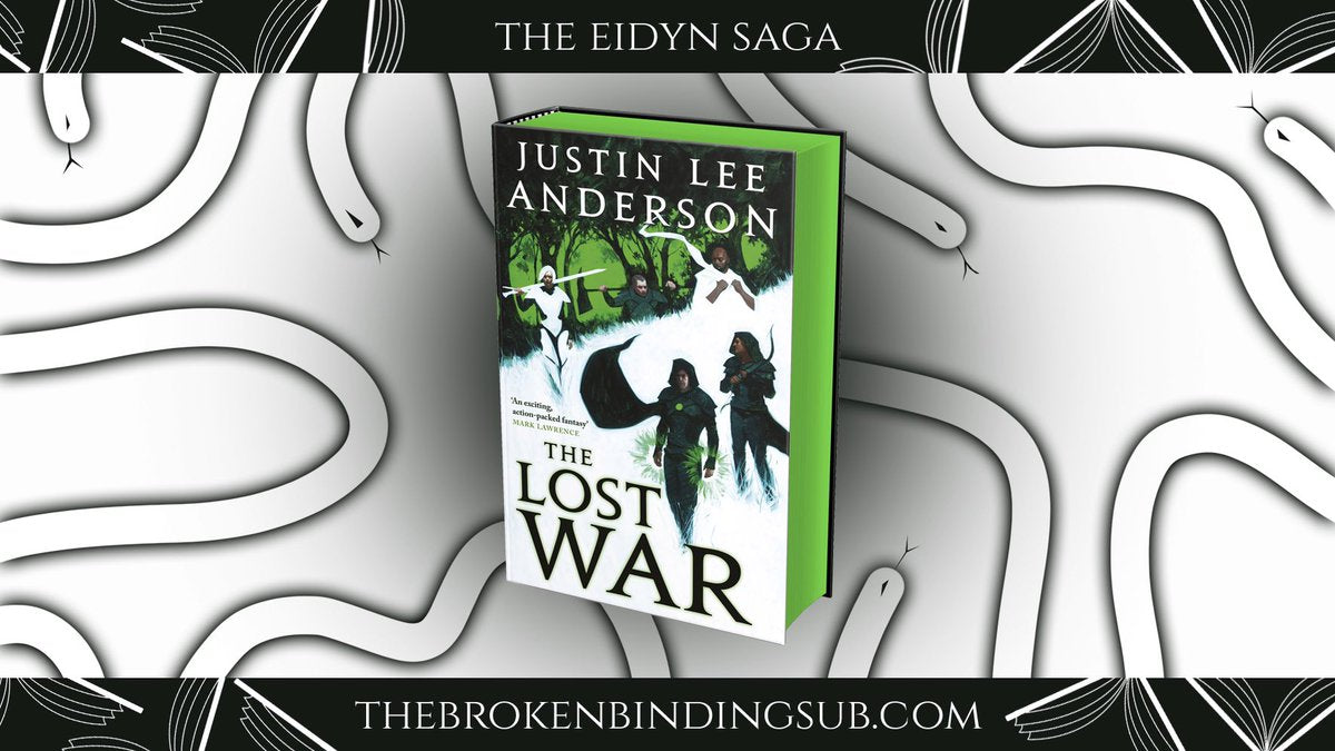 Broken Binding • Signed + Numbered • The Lost War • Justin Lee Anderson