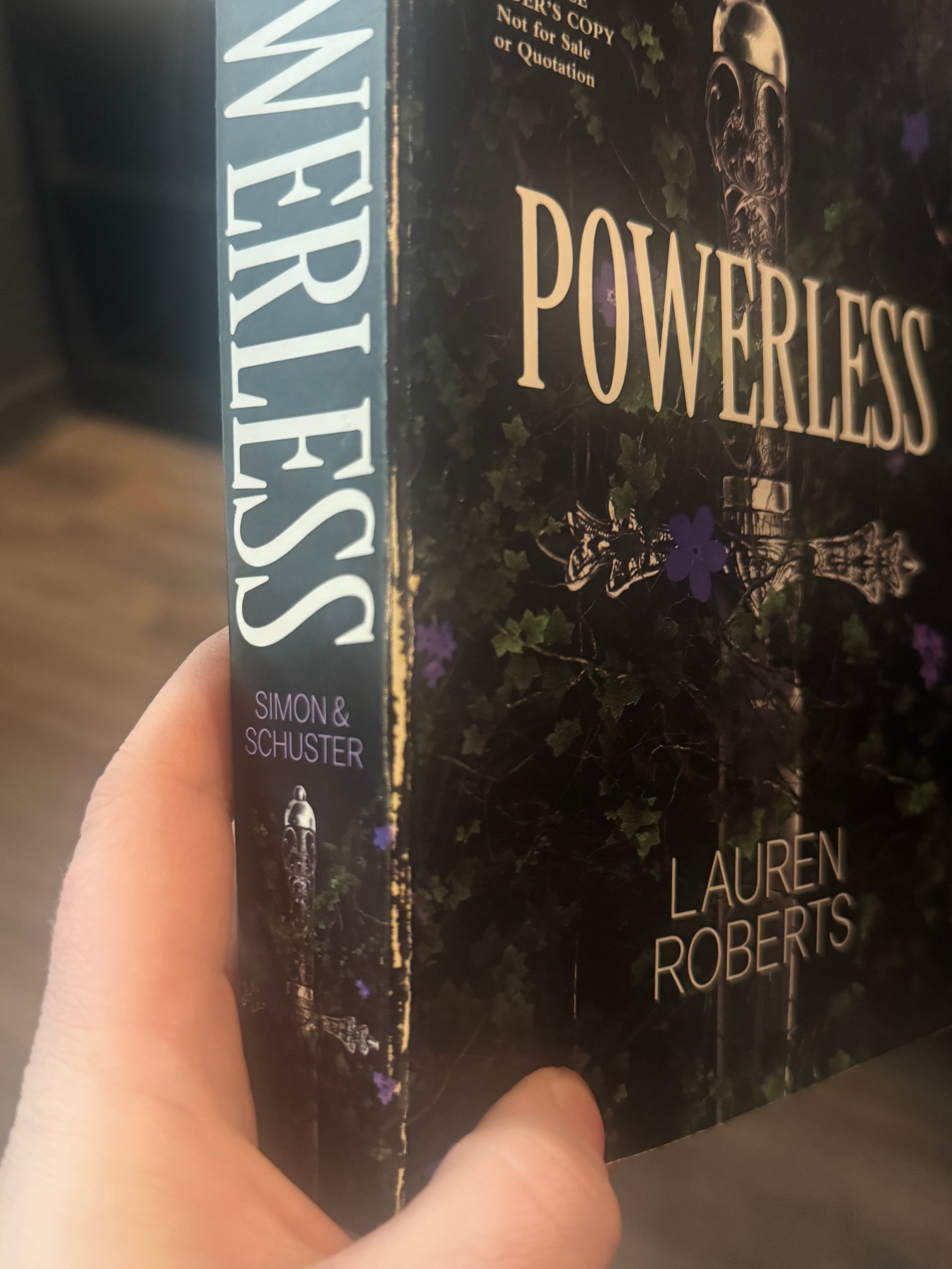 Powerless • Lauren Roberts • Pre-Loved