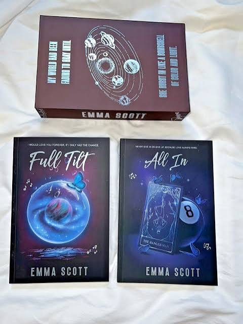 Full Tilt / All In • Emma Scott • Collectors Edition Book • Pre-Loved • Still Sealed