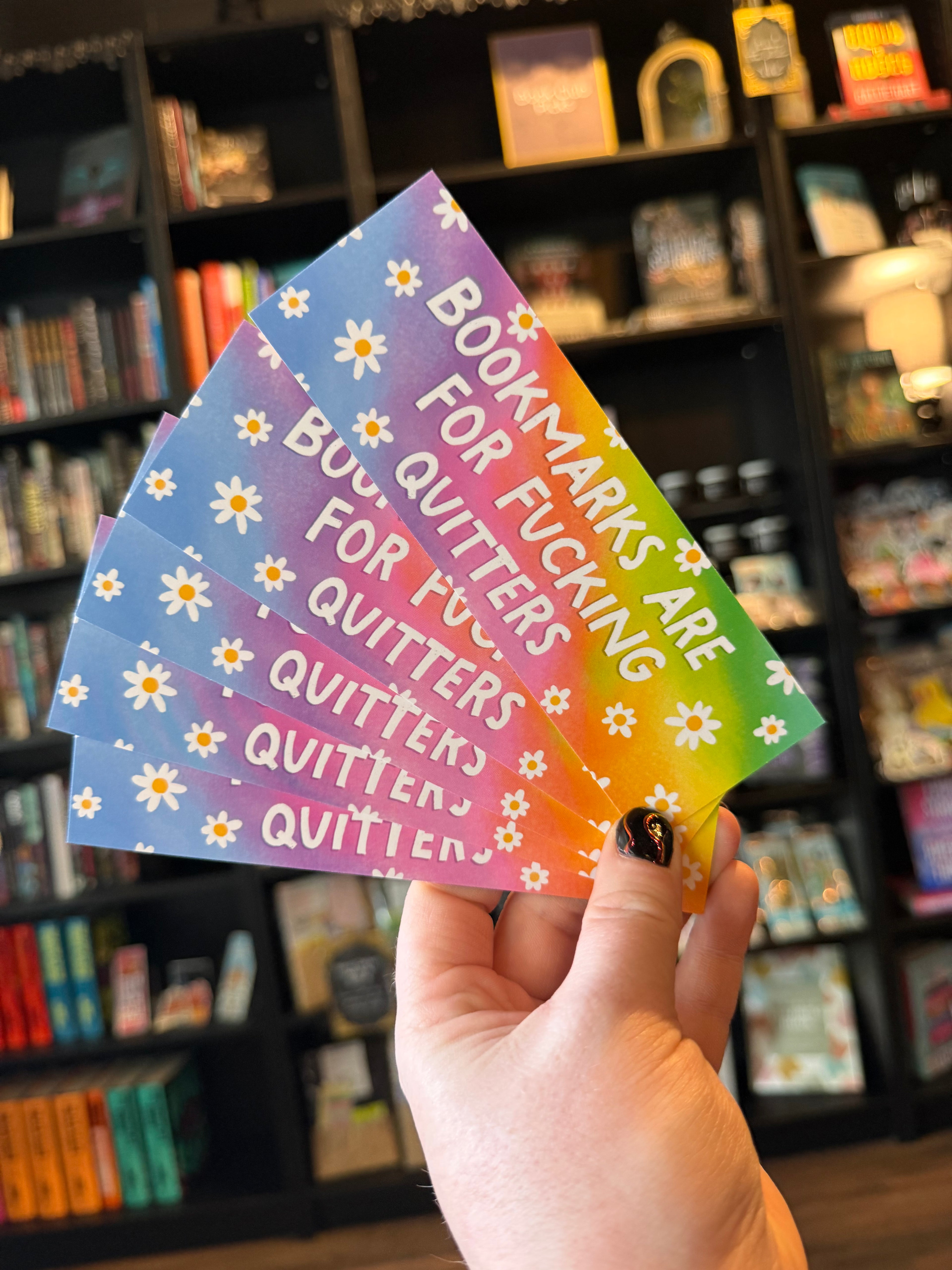 Bookmarks Are For F Quitters