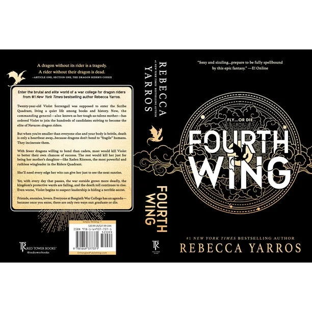 Fourth Wing Rebecca Yarros Paperback