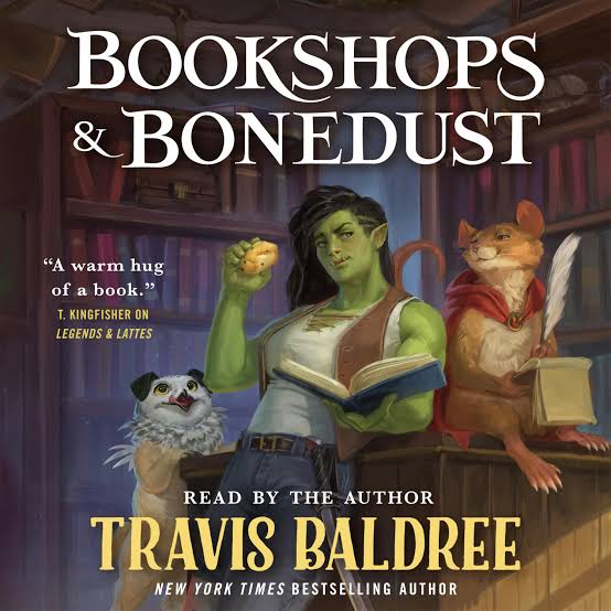 Cozy Book Club • Bookshops & Bonedust • Travis Baldree