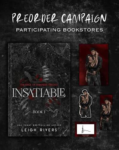 Pre-Order / Launch Party • Insatiable • Leigh Rivers