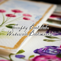 Crafty Bookclub:Watercolor Bookmark