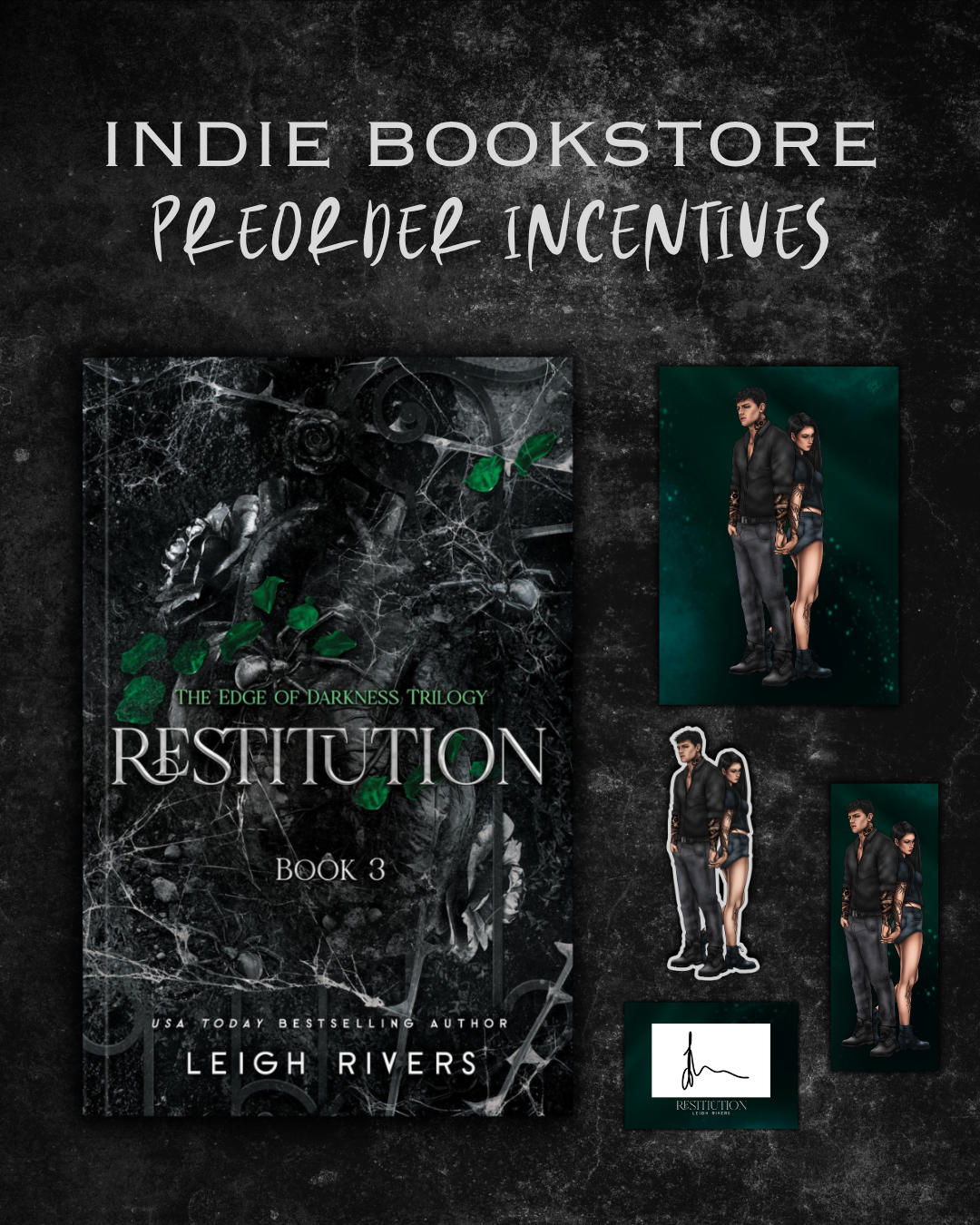 PRE-ORDER CAMPAIGN: Restitution (The Edge of Darkness: Book 3) (The Edge of Darkness Trilogy)