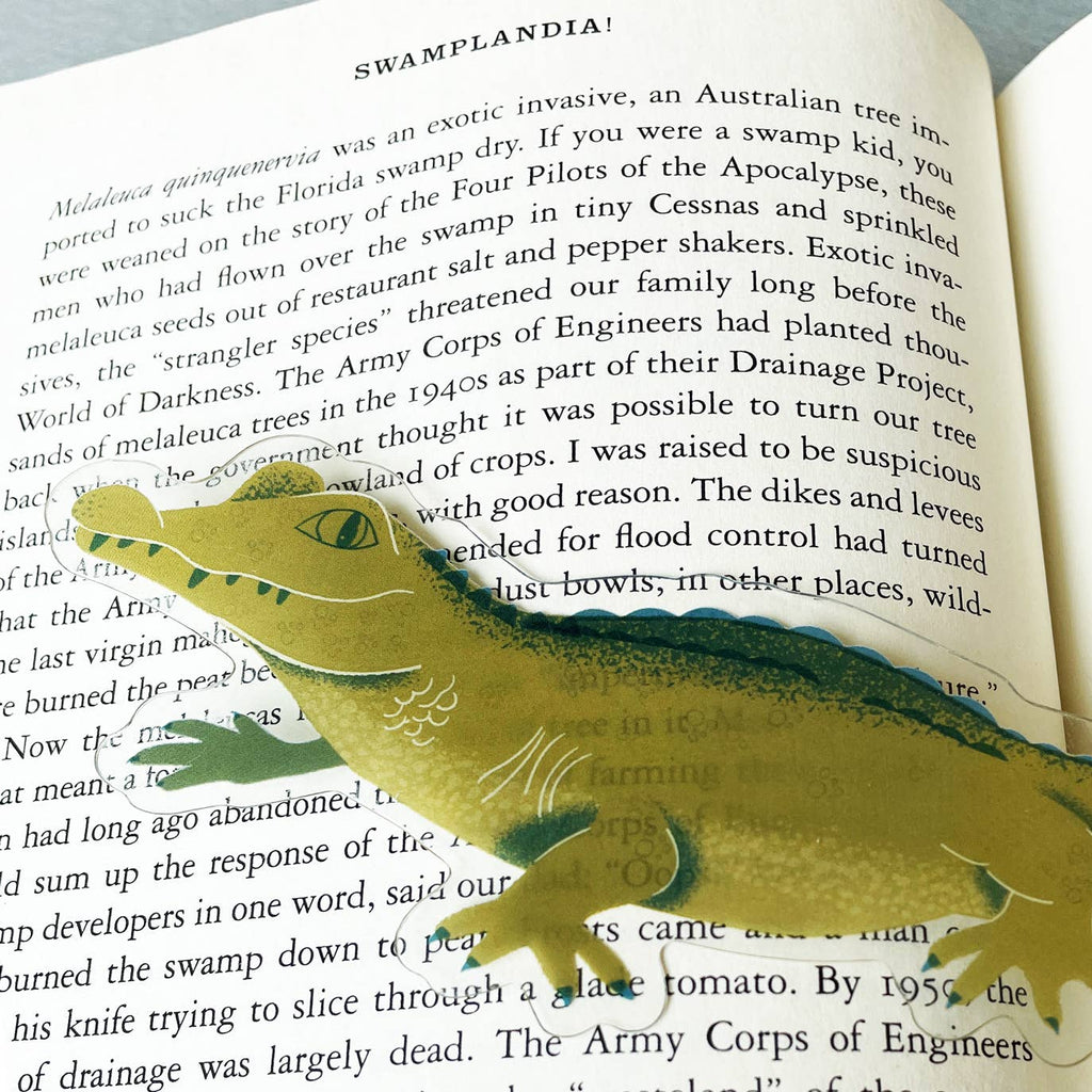 Alligator Bookmark – A Wild Pick for Book Lovers