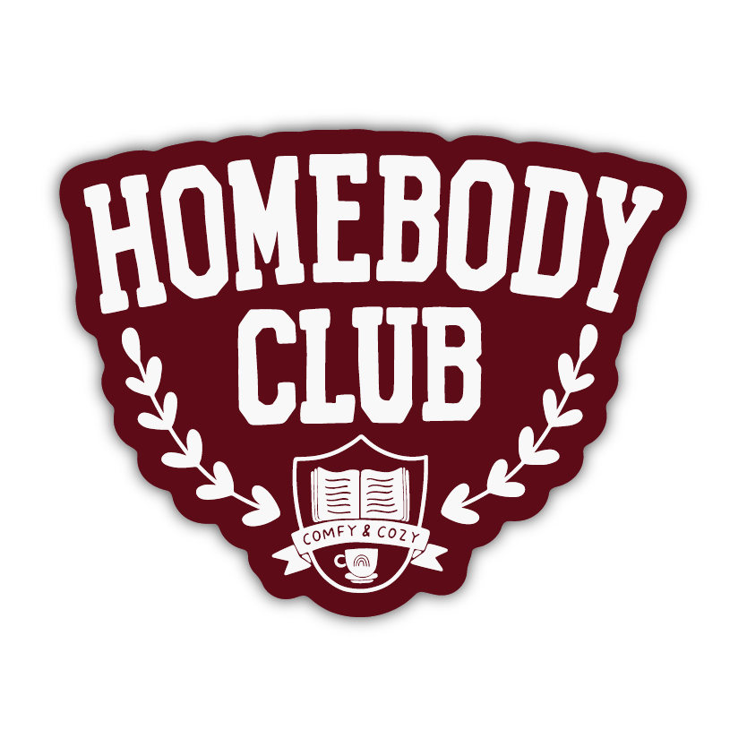 Homebody Club Vinyl Sticker