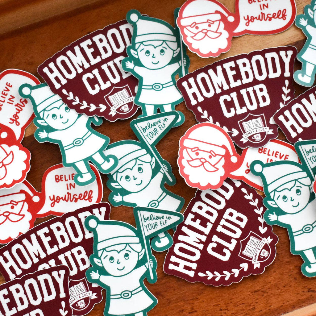 Homebody Club Vinyl Sticker