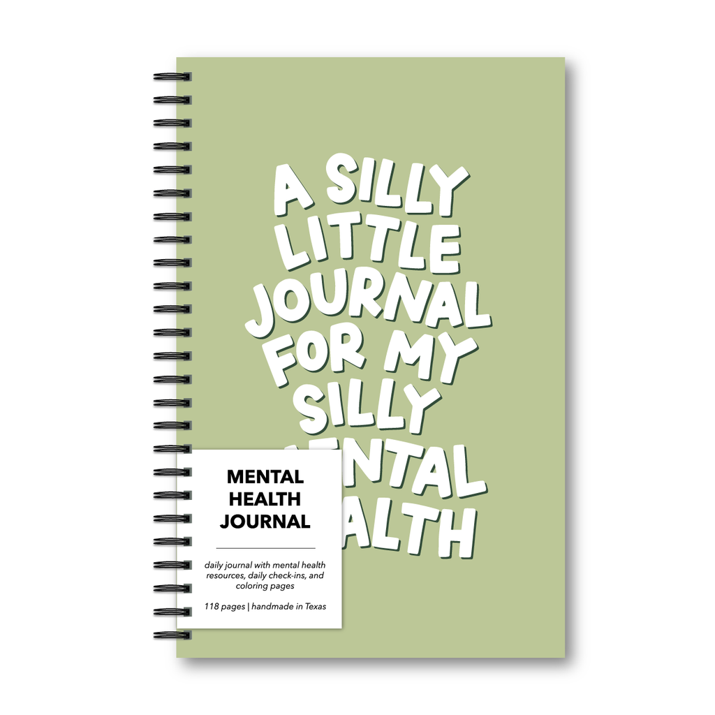 Silly Little Journal Mental Health Journal | Undated