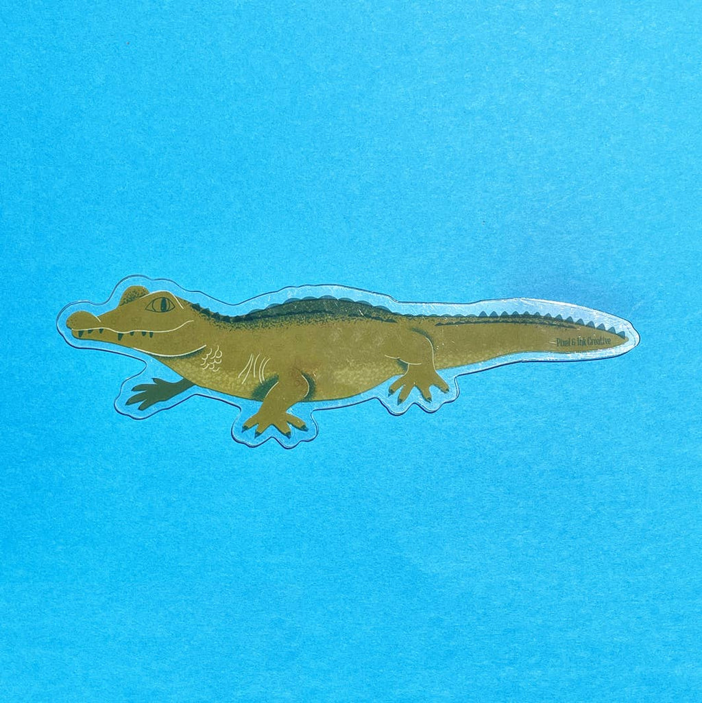Alligator Bookmark – A Wild Pick for Book Lovers