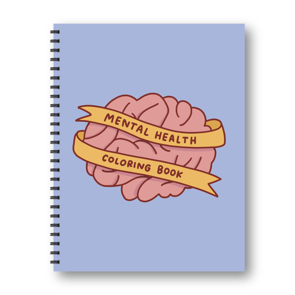 Mental Health Coloring Book | Self-Care and Emotions