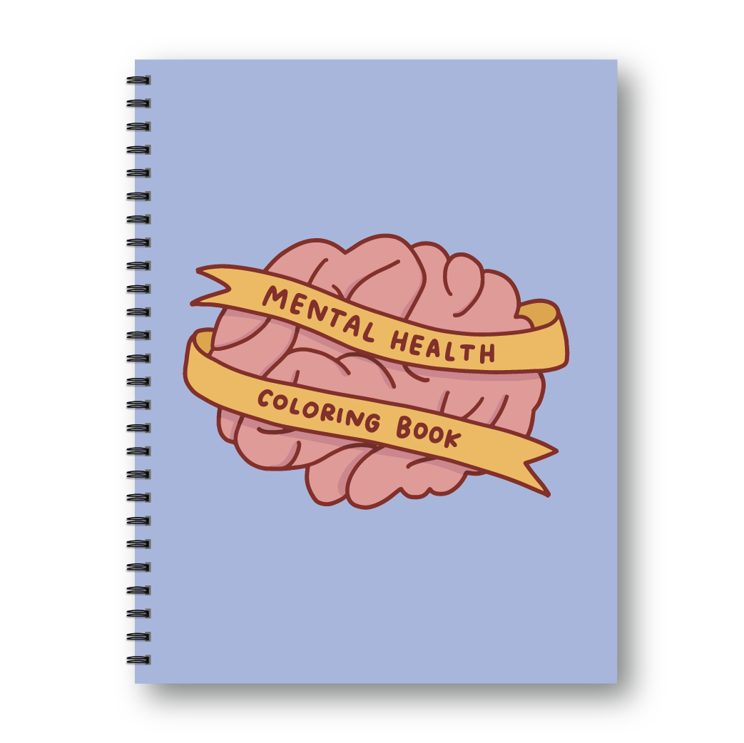 Mental Health Coloring Book | Self-Care and Emotions
