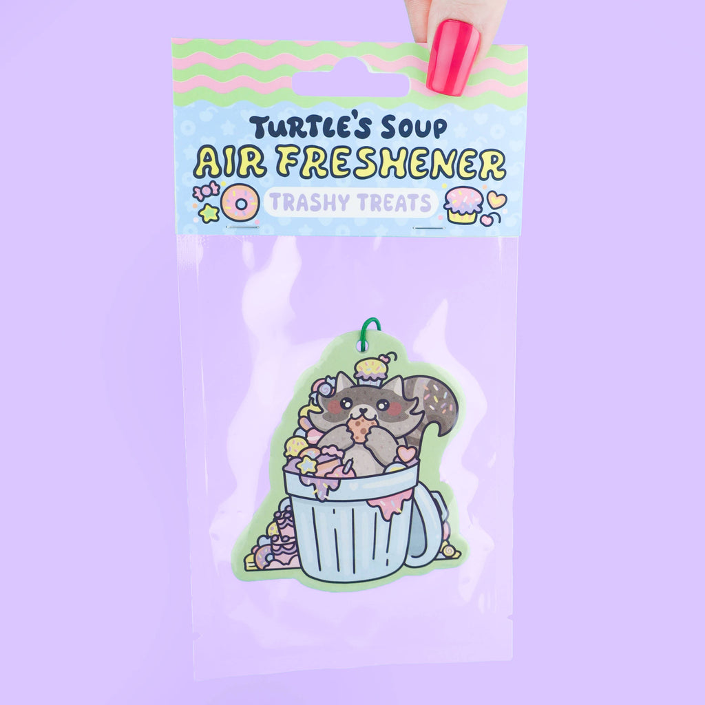 Trashy Treats Raccoon, Car Decor, Cute, Air Freshener