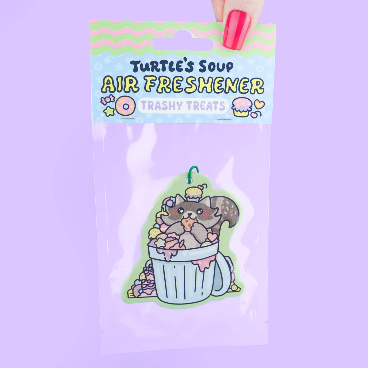 Trashy Treats Raccoon, Car Decor, Cute, Air Freshener